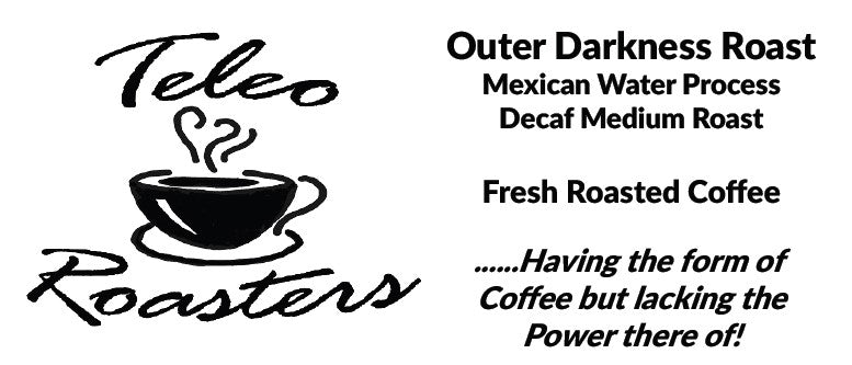 Outer Darkness Roast Coffee 1 lb. Whole Bean